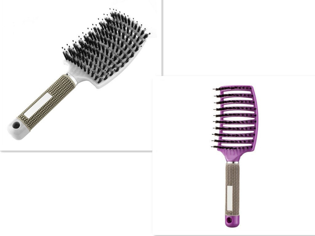 Hairbrush Anti Kit Brushy Women Detangler Hair Brush Bristle Nylon Scalp Massage Teaser Hair Brush Comb Hairbrush Anti Kit Brushy Women Detangler Hair Brush Bristle Nylon Scalp Massage Teaser Hair Brush Comb